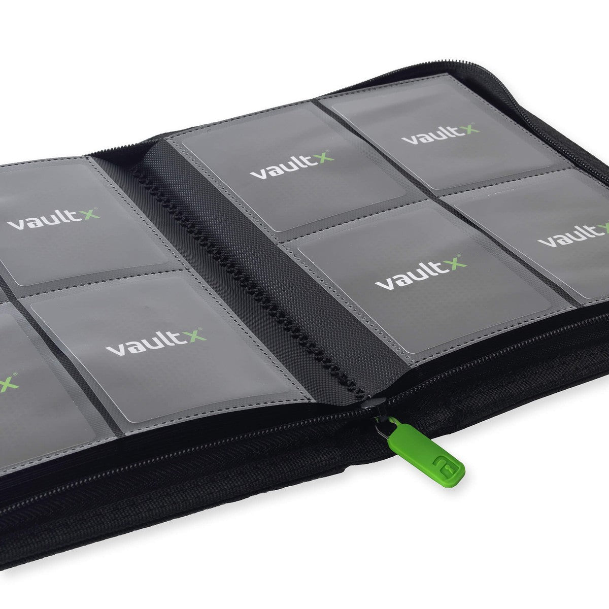 Vault X Zip Binder 4-Pocket (160 kaarten) — Zwart (2)