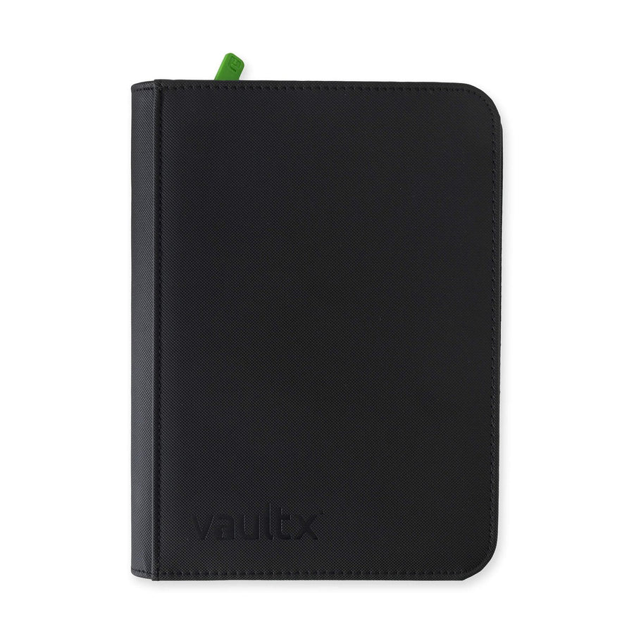 Vault X Zip Binder 4-Pocket (160 kaarten) — Zwart