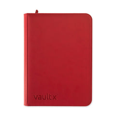 Vault X Zip Binder 9-Pocket (360 kaarten) — Rood