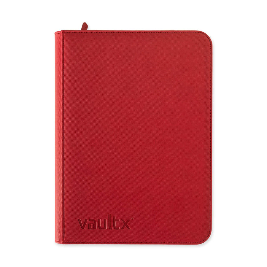 Vault X Zip Binder 9-Pocket (360 kaarten) — Rood